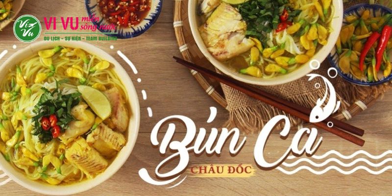 Hương vị của bún cá Châu Đốc vô cùng thơm ngon