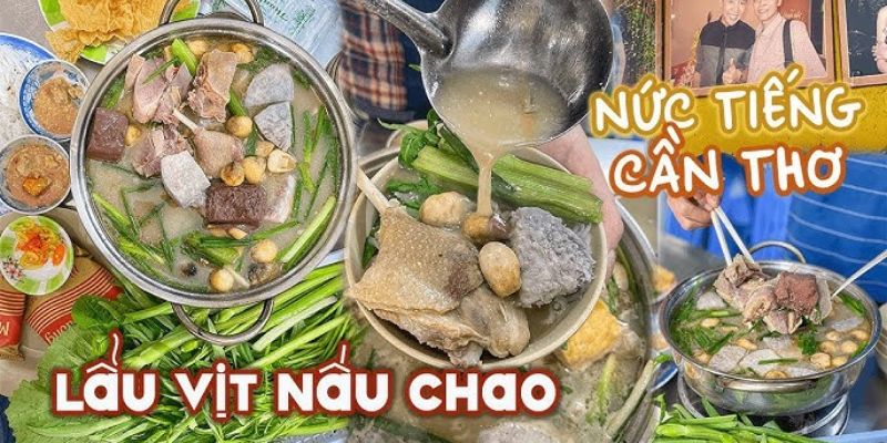 Địa điểm ăn vịt nấu chao nức tiếng Cấn Thơ